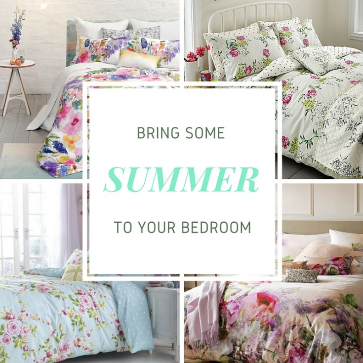 Summer floral duvets