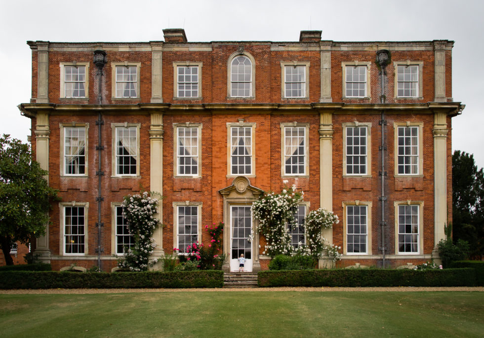 A family break at Chicheley Hall hotel. A Grade I listed red brick mansion with roses growing up the walls